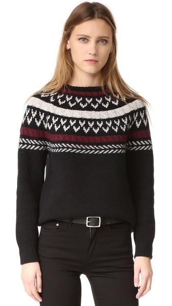 Anine Bing Knit Sweater With Details