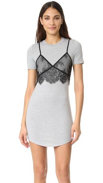 Re:named Re: Named Lace Cami Overlay Dress