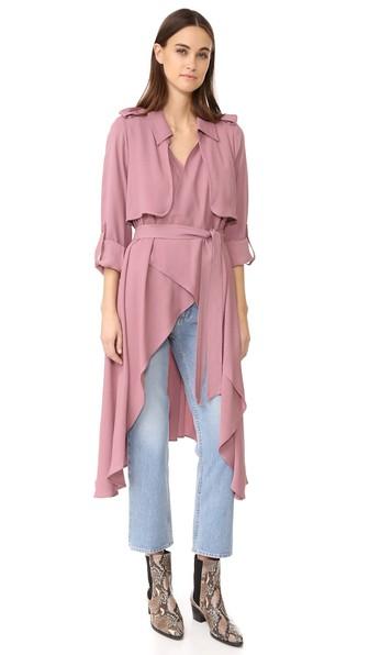 Line Dot Robaina Trench Coat