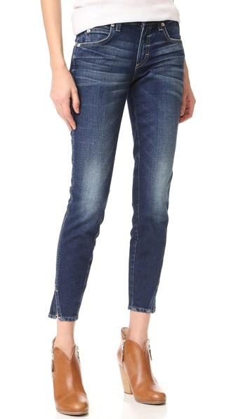 Amo Twist Skinny Ankle Jeans