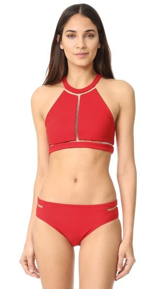 Alexander Wang Crew Neck Bikini Top