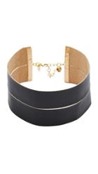 Vanessa Mooney The Demi Faux Leather Choker