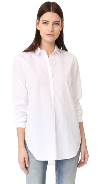 Ayr Easy Half Placket Shirt