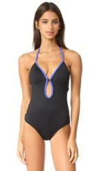 Shoshanna Braid Keyhole One Piece