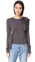 Mm6 Ruffle Sweater