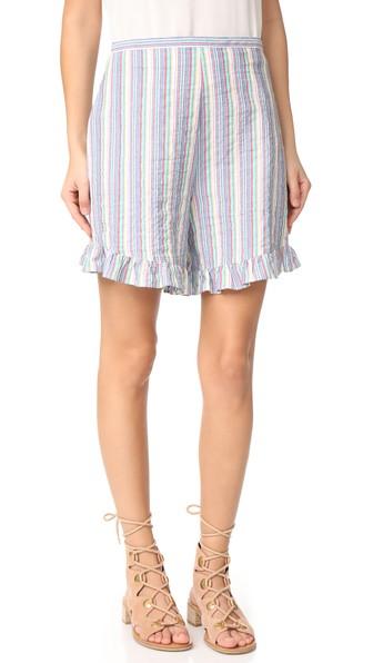 See By Chloe Ruffle Bottom Shorts