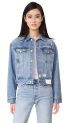 Sjyp Back Button Denim Jacket