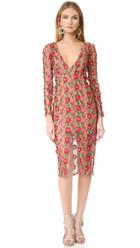 For Love Lemons Amelia Textured Midi Dress
