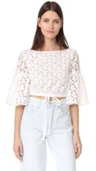 Milly Floral Embroidery Lydia Top
