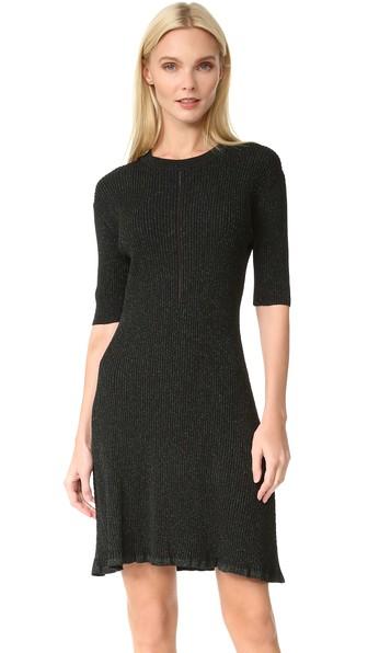 Mcq Alexander Mcqueen Crochet Skater Dress