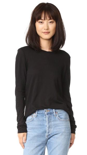 James Perse Long Sleeve Little Boy Tee
