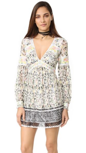 Free People Cherry Blossom Mini Dress