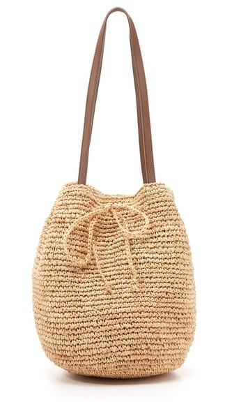 Hat Attack Slouchy Tote - Natural