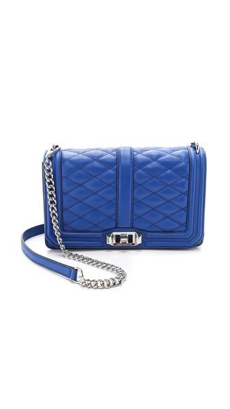 Rebecca Minkoff Love Cross Body Bag - Majorca Blue