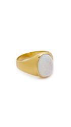 Jacquie Aiche Opal Signet Pinky Ring