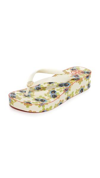 Tory Burch Classic Wedge Flip Flops