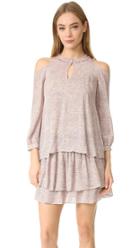 Derek Lam 10 Crosby Long Sleeve Cold Shoulder Dress
