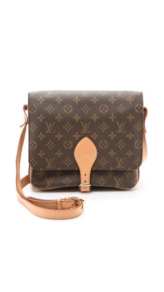 What Goes Around Comes Around Louis Vuitton Monogram Cartouchiere Gm Bag (previously Owned) - Monogram