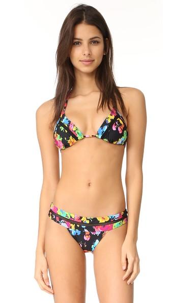 Pilyq Mesh Triangle Bikini Top