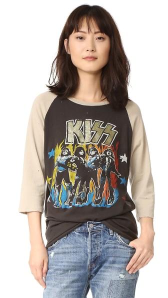 Madeworn Rock Kiss Raglan Tee