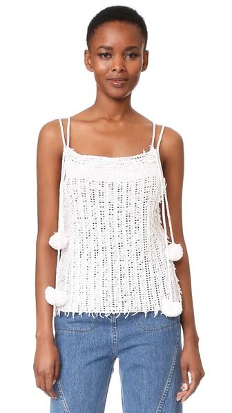 M Patmos Maria Crochet Cami