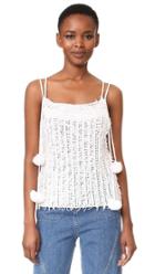 M Patmos Maria Crochet Cami