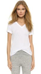 T By Alexander Wang Superfine V Neck Tee