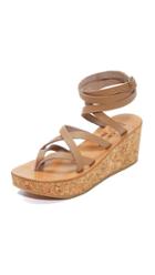 K Jacques Tautavel Wedge Sandals