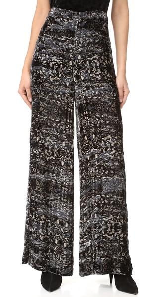 Haute Hippie Psycho Velvet Pants