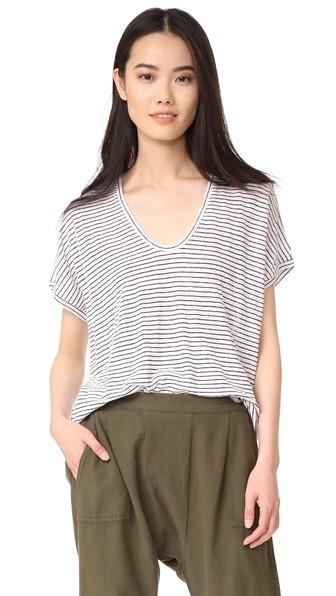 Atm Anthony Thomas Melillo Linen Boyfriend Tee