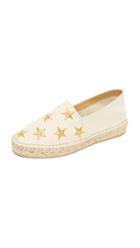 One By South Parade Footwear Star Embroidered Espadrilles
