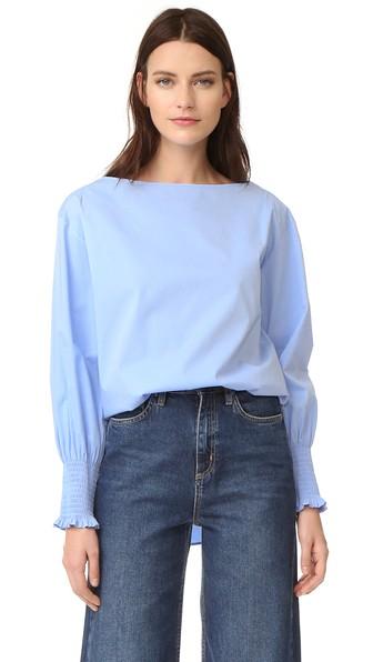 Cedric Charlier Long Sleeve Blouse