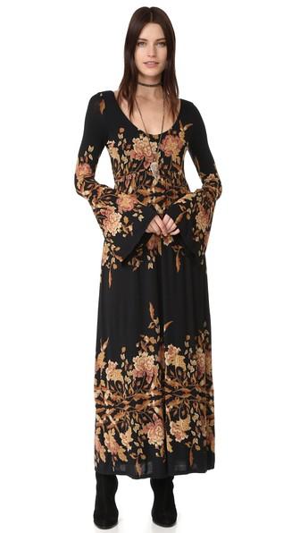 Free People Midnight Garden Maxi Dress