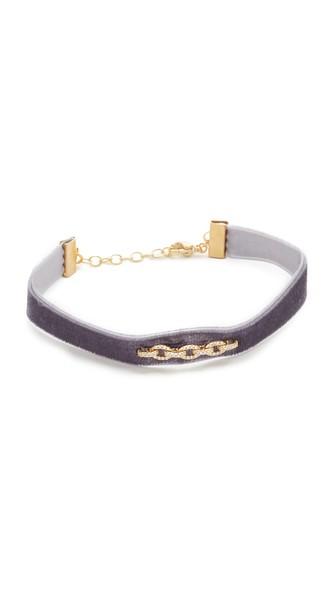 Shashi Pave Chain Luna Bracelet