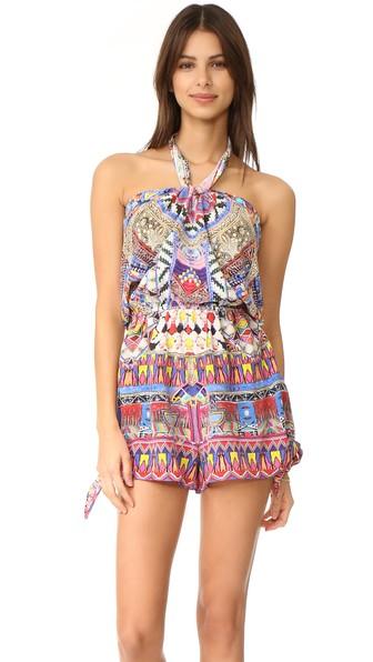Camilla Tie Front Sides Romper