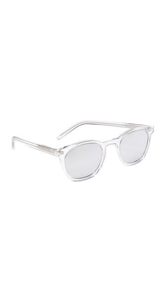 Saint Laurent Sl 28 Mirrored Sunglasses