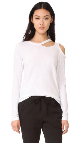 Lna Long Sleeve Slash Tee