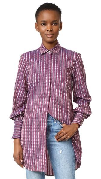 Caroline Constas Boyfriend Shirt