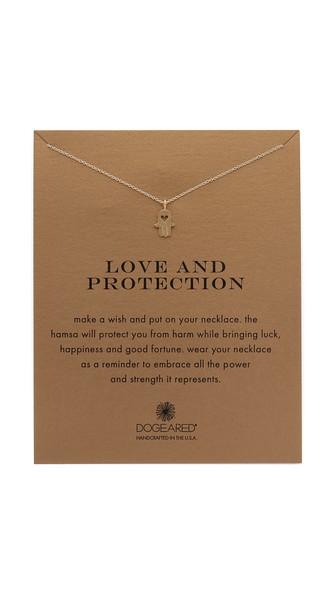 Dogeared Love Protection Charm Necklace