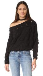 Free People Desert Sands Cable Pullover