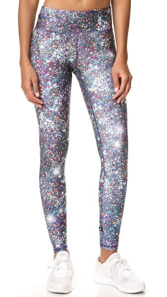 Terez Night Sparkle Tall Band Leggings
