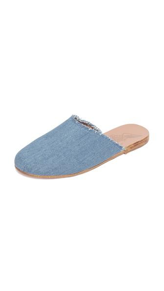 Ancient Greek Sandals Pasoumi Slides