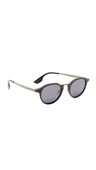 Mcq Alexander Mcqueen Round Oxford Sunglasses