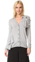 Mm6 Ruffle Cardigan
