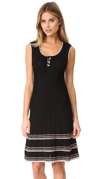 Nanette Lepore Santa Maria Lace Up Dress