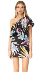 Mara Hoffman One Shoulder Mini Dress