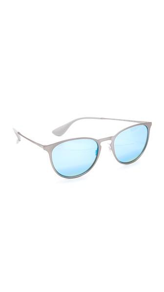 Ray Ban Round Rubber Sunglasses