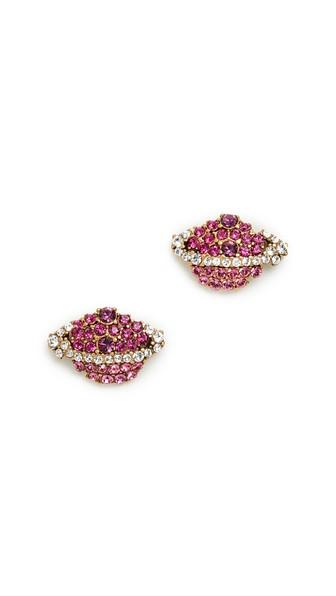 Marc Jacobs Strass Planet Stud Earrings