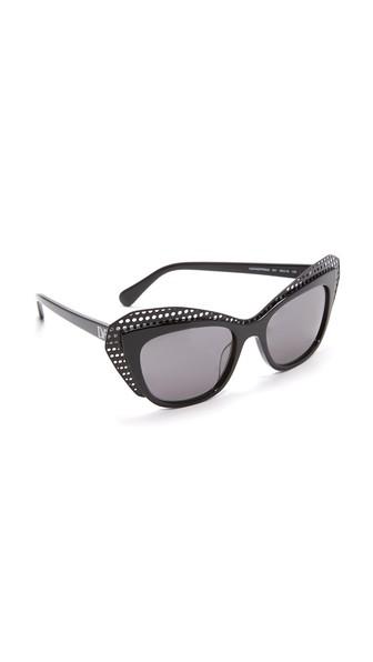 Diane Von Furstenberg Alexa Cat Eye Sunglasses
