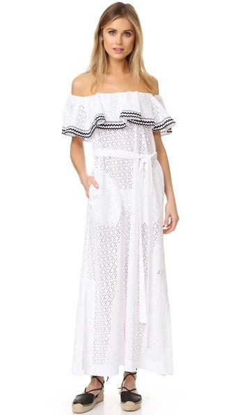 Lisa Marie Fernandez Mira Flounce Dress